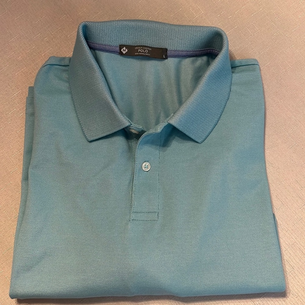 Men’s short sleeve pull over shirt Sz. L